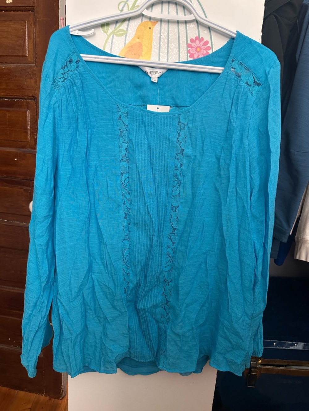 Northern Reflections long-sleeved blouse